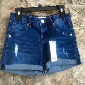 Hudson Kids Collin Roll Cuff Denim Shorts